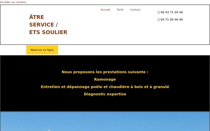 Screenshot of ets-soulier.fr
