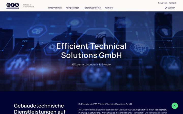 Screenshot of ets-tec.de