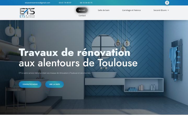 Екранна снимка на etsavotreservices.fr