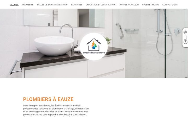 Screenshot of etscambioli.fr