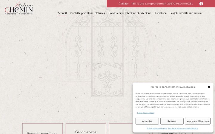 Screenshot of etschemin.fr