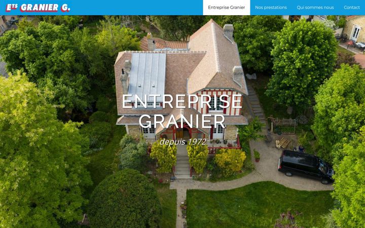 Screenshot of etsgranier.com