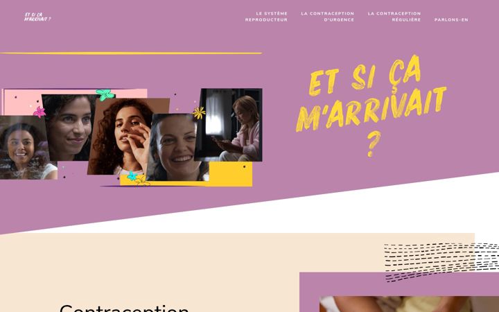 Screenshot of etsicamarrivait.fr