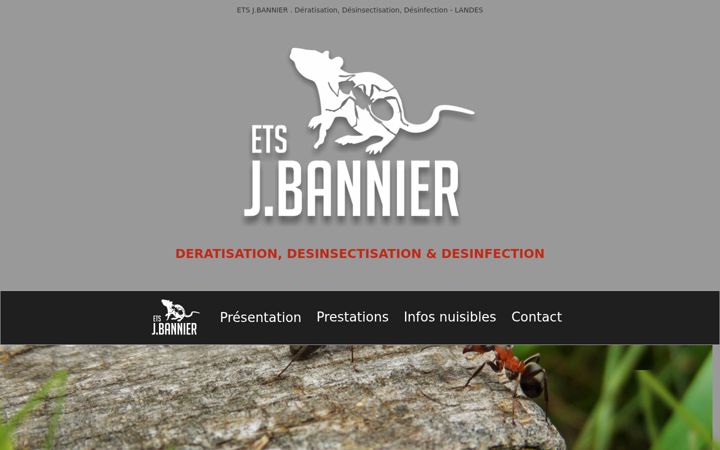 Screenshot of etsjbannier.fr