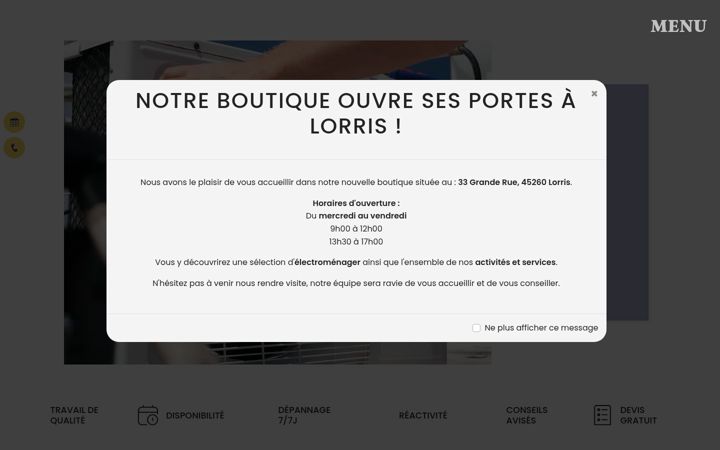 Screenshot ta' etspiron.fr