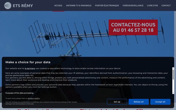 Screenshot of etsremy.fr