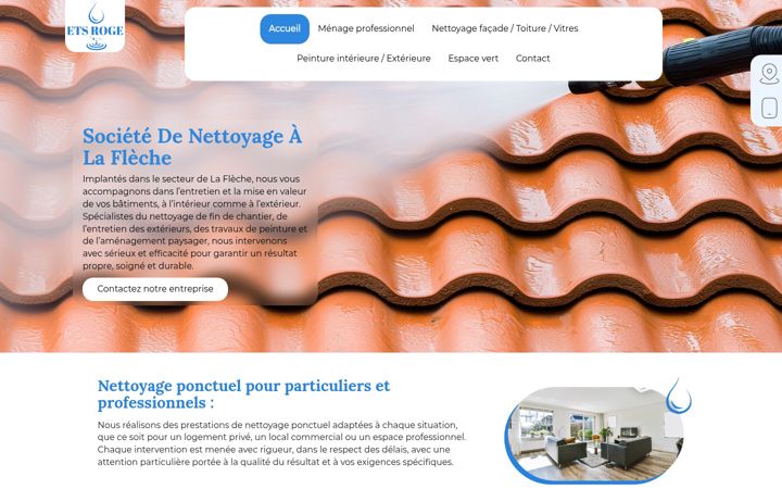 Screenshot of etsroge.fr
