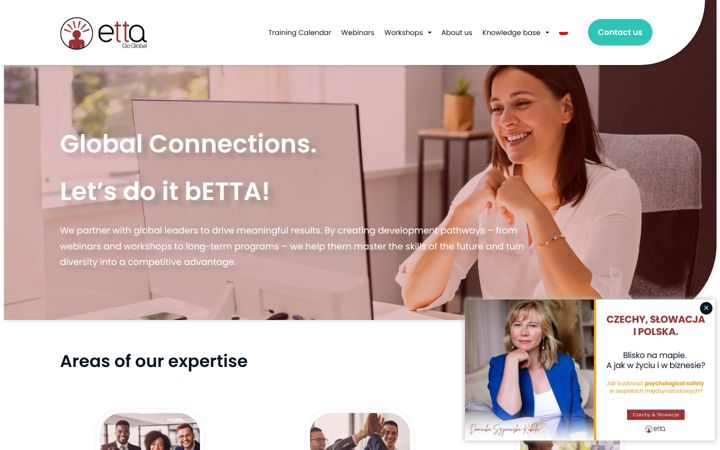 Screenshot of ettagoglobal.com