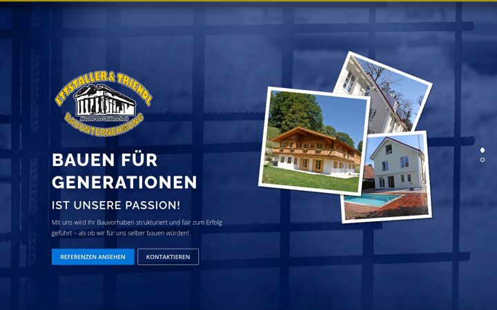 Screenshot von ettbau.de