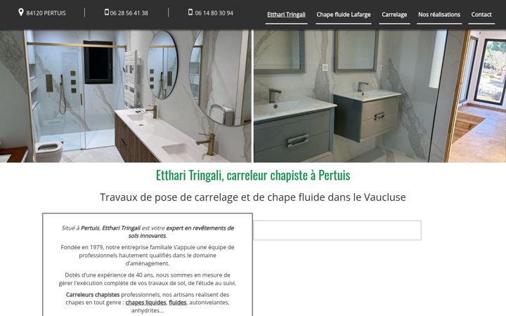 Screenshot ta' etthari-tringali.fr