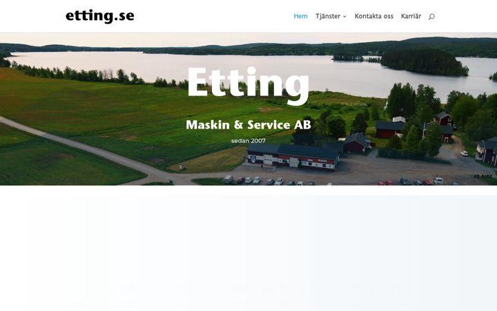 Screenshot του etting.se