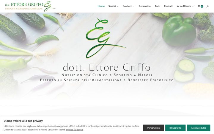 Skærmbillede af ettoregriffo.it