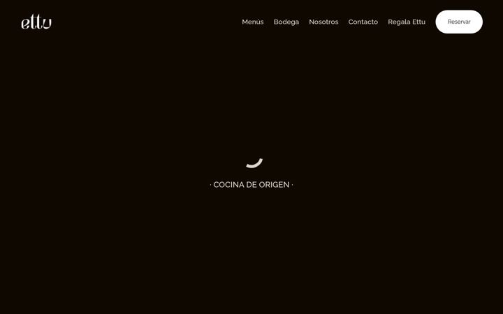Screenshot of etturestaurante.es