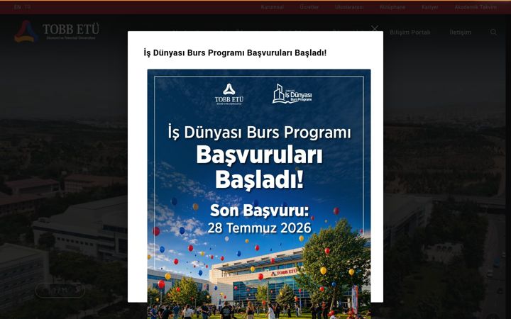 Screenshot of etu.edu.tr