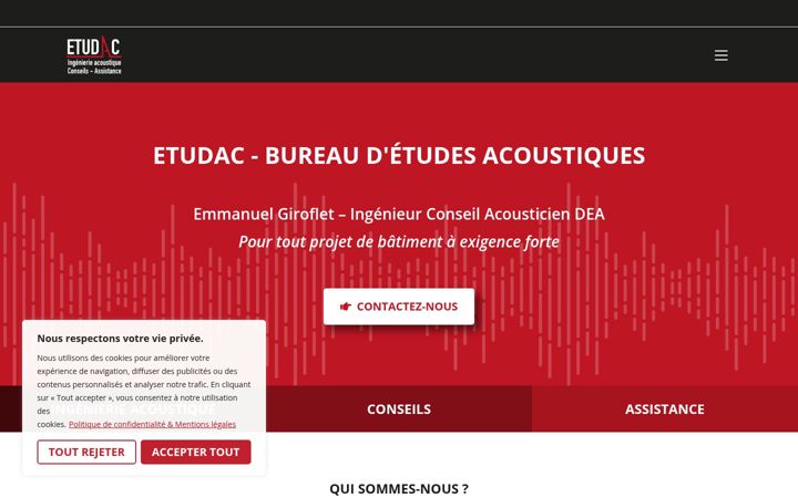 Screenshot of etudac.com