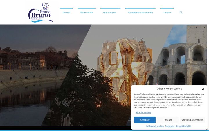 Screenshot of etude-bruno.fr