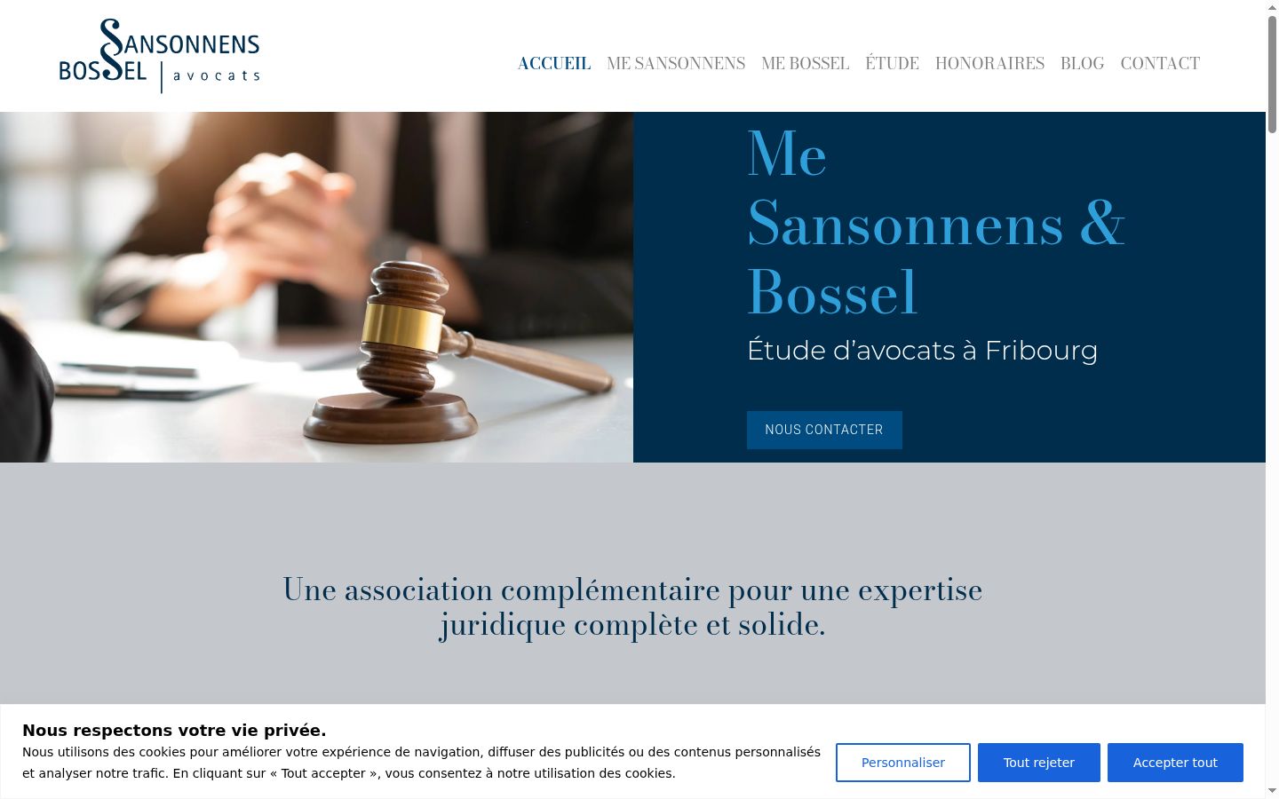 Screenshot tal-banner tal-kunsens muri qabel kwalunkwe interazzjoni