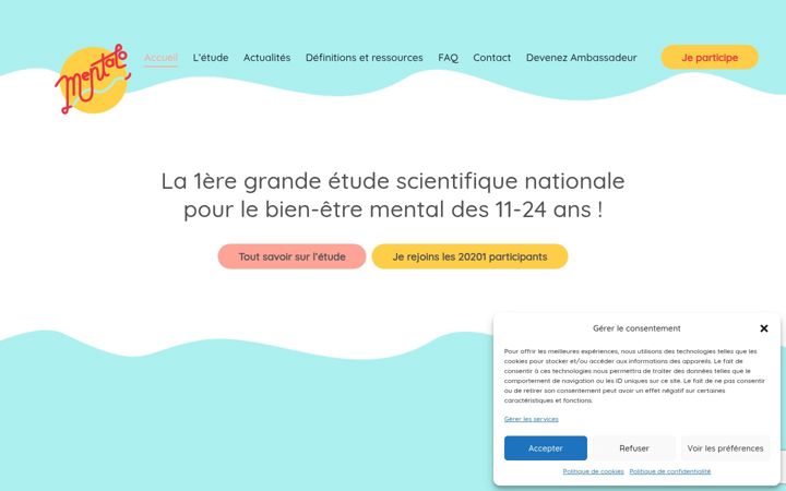 Screenshot of etude-mentalo.fr