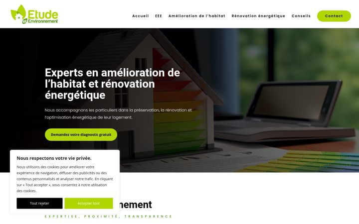 Екранна снимка на etudeetenvironnement.fr