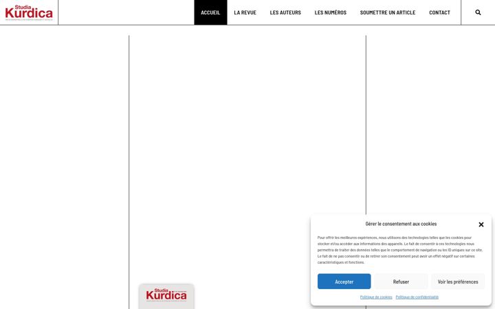 Screenshot of etudeskurdes.org