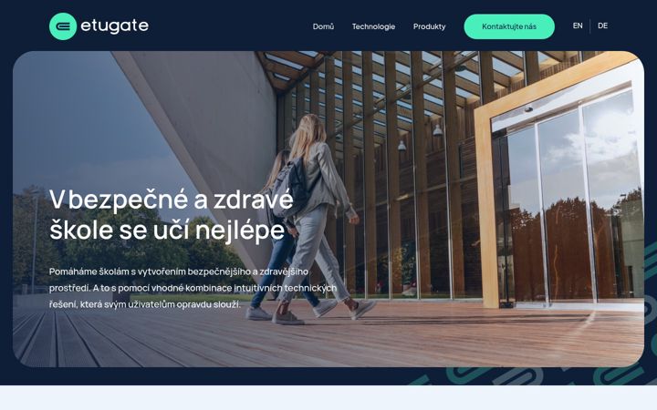 Screenshot of etugate.com