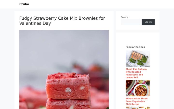 Screenshot of etuha.com