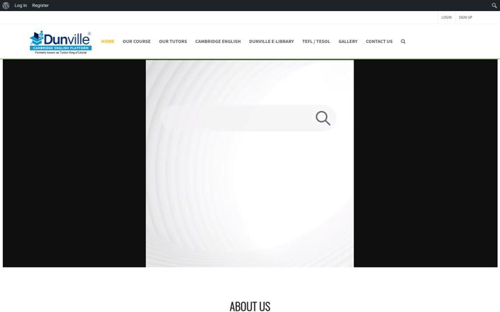 Screenshot of etuitionking.net