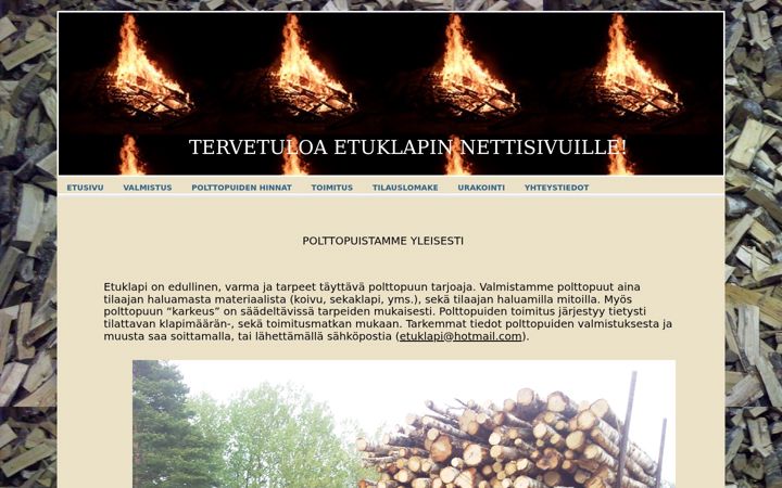 Screenshot of etuklapi.com