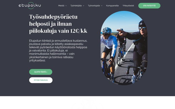 Screenshot ta' etupolku.fi