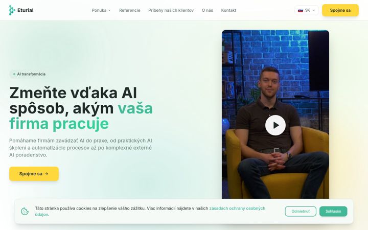 Screenshot of eturial.com