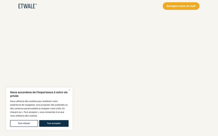 Screenshot of etwale.fr