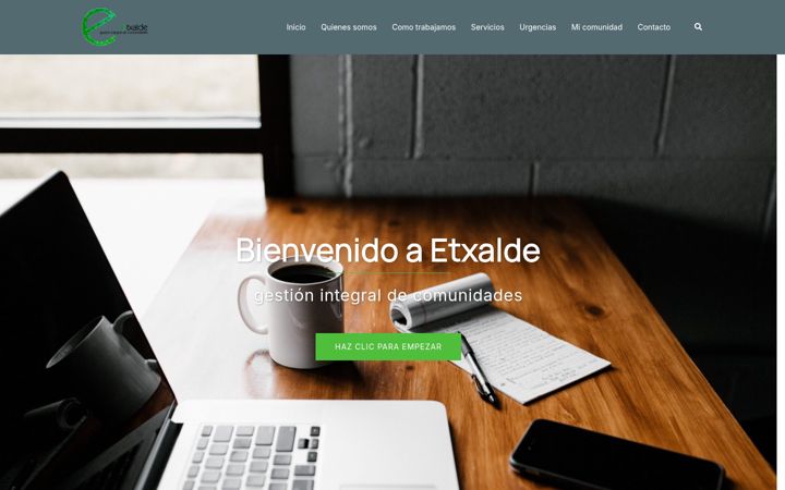 Screenshot ta' etxalde.es