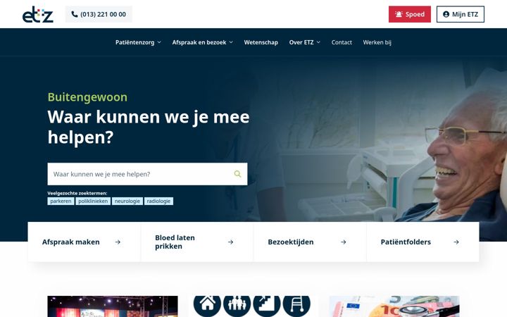 Screenshot ta' etz.nl