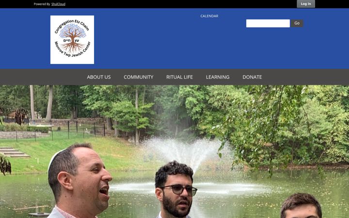 Screenshot of etzchaimmtjc.org
