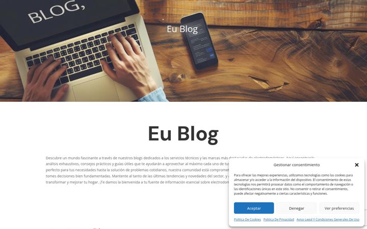 Screenshot of eu-blog.com.es