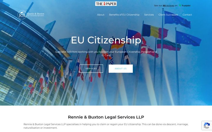 Screenshot of eu-citizenship.co.uk