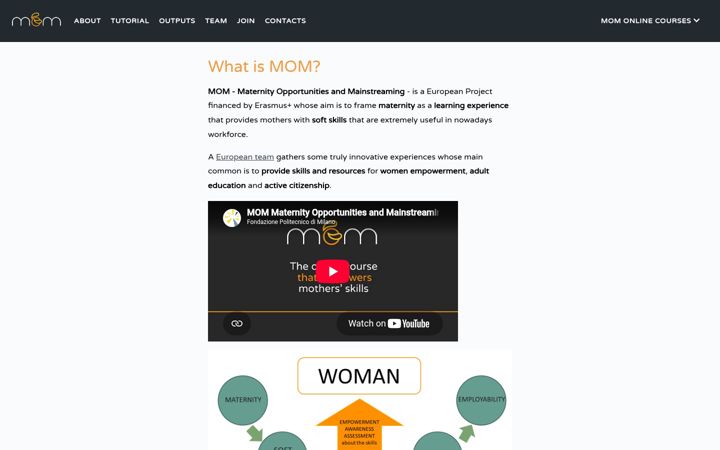 Screenshot of eu-mom.org