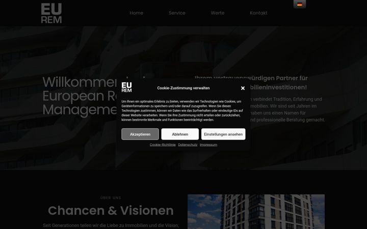 Screenshot of eu-rem.com