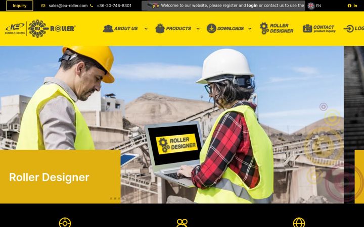 Screenshot of eu-roller.com