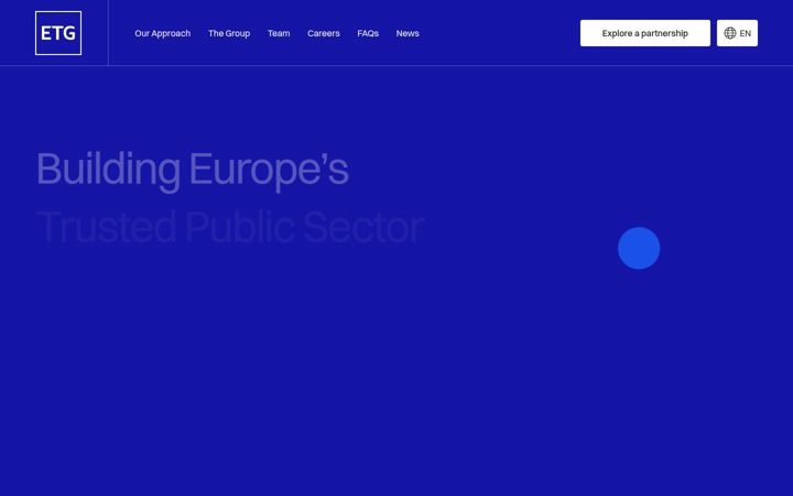 Screenshot of eu-techgroup.com