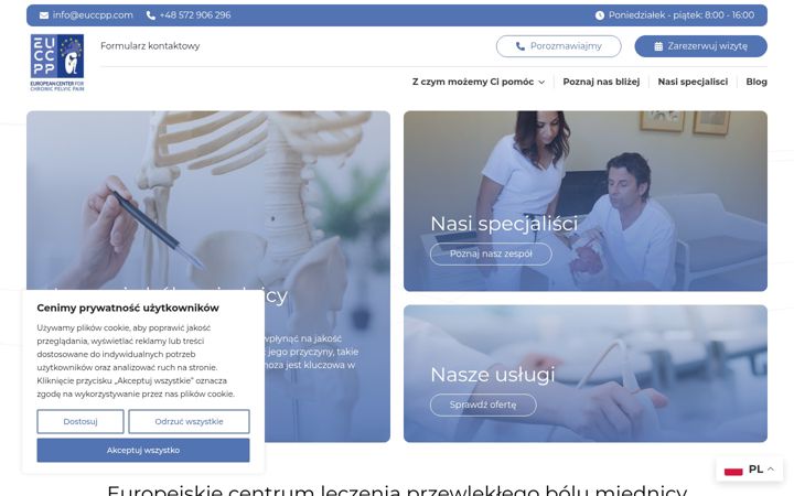 Screenshot of euccpp.com