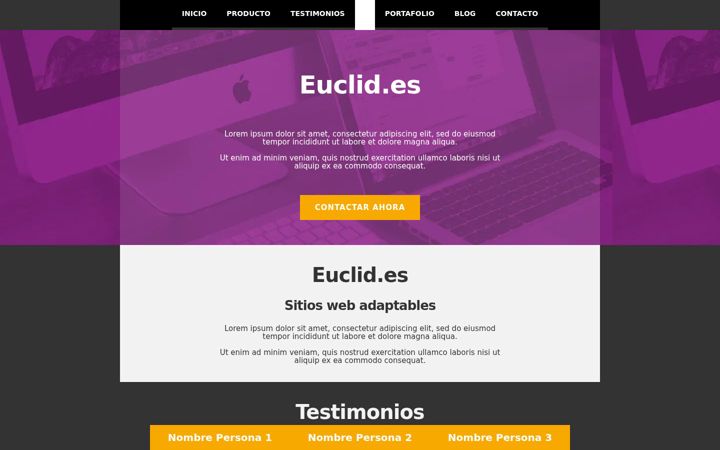 Screenshot of euclid.es