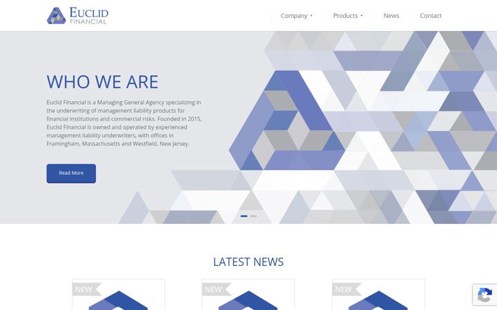 Screenshot of euclidfinancial.com