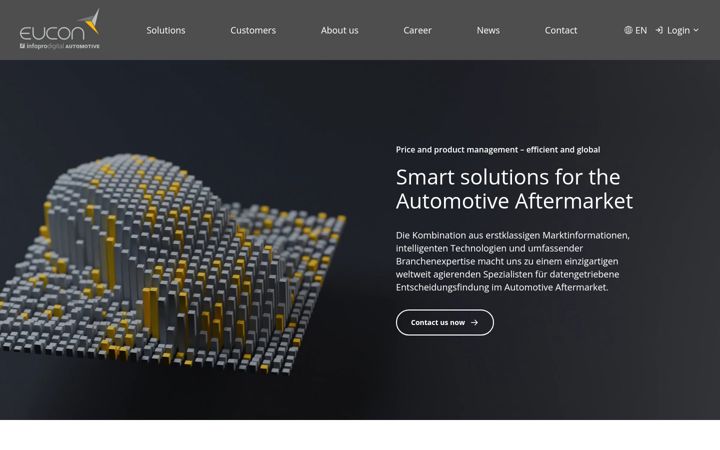 Screenshot of eucon.com