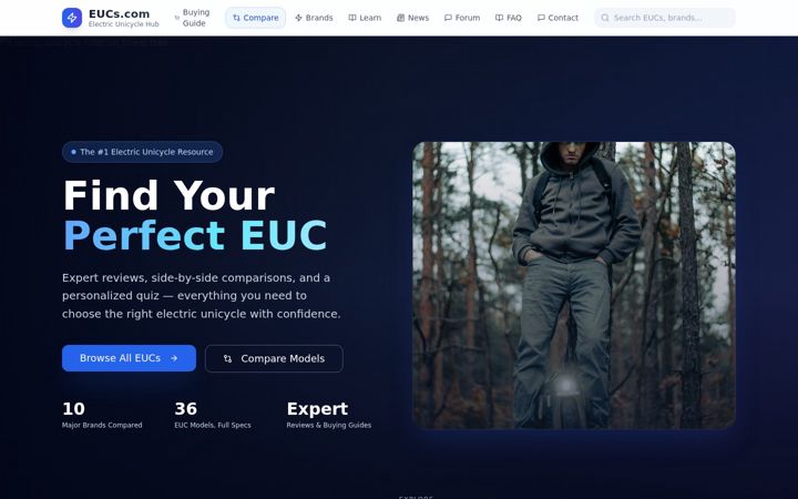 Screenshot of eucs.com