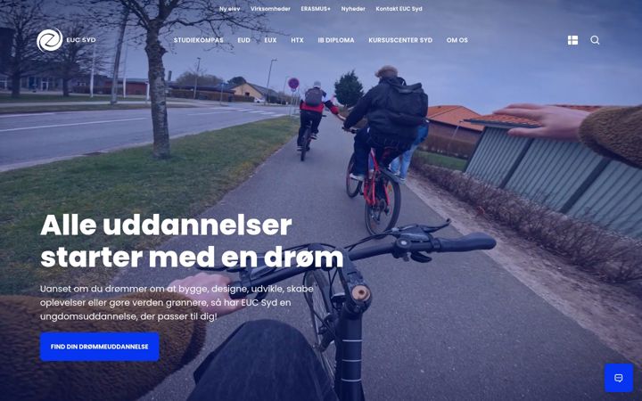 Ekrano kopija eucsyd.dk