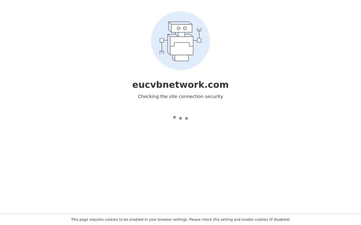 Screenshot of eucvbnetwork.com