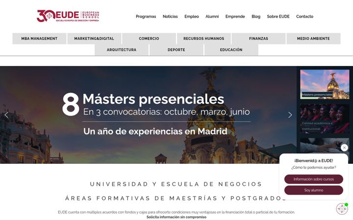 Screenshot of eude.co