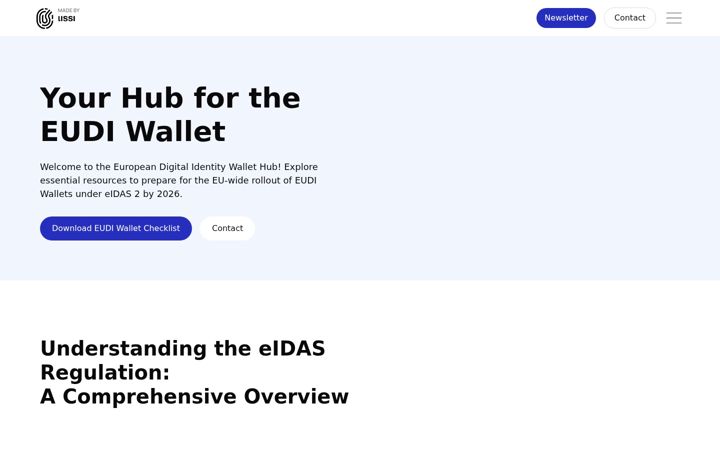 Screenshot of eudi-wallet.eu