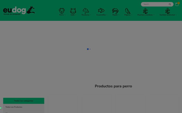 Screenshot ta' eudog.es